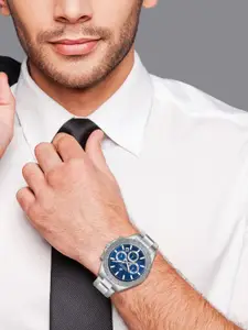 Beverly Hills Polo Club Men Dial & Bracelet Style Straps Analogue Watch BP5019Y.390