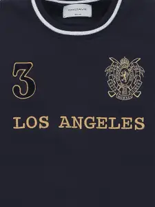 Octave Boys Printed Round Neck Sweatshirt