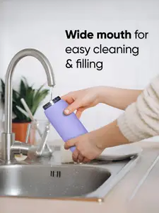 Solara Orion Stainless Steel Vacuum Insulated Water Bottle, Mermaid Blush- 1Litre