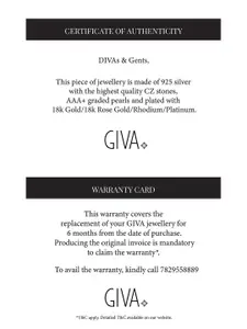 GIVA 925 Silver Gold-Plated Contemporary Stone Studded Navratna Kamal Pendant with Chain