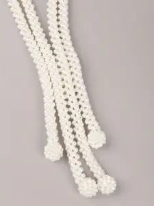 ODETTE Alloy Pearls Charming Stylish Statement Necklace