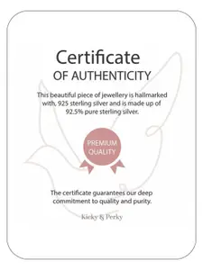 Kicky And Perky 925 Sterling Silver Rhodium Plated Artificial Stones Studded Finger Ring