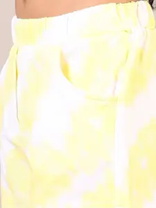 V-Mart Girls Cotton Printed Shorts