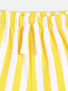 MINI KLUB Boys Striped Technology Cotton Shorts
