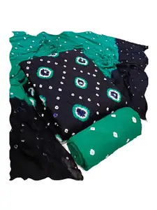 HMP Fashion Bandhani Printed Unstitched Dress Material
