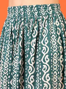 V-Mart Women Ethnic Motifs Printed Midi Skirt