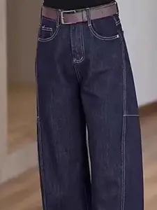 DressBerry Women High-Rise Light Fade Jeans