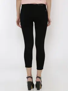 Kraus Jeans Women High-Rise Slim Fit Cropped Jeans