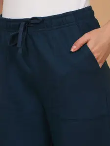 Sweet Dreams Women Straight-Leg Cotton Lounge Pant