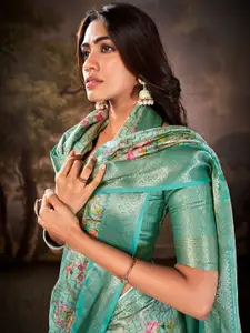 DEVATITHI Woven Design Zari Saree