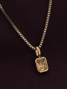 PALMONAS Stainless Steel Graceful Waterproof & Anti-Tarnish Pendants & Chains