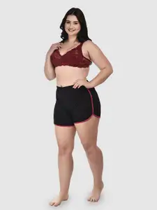 DressBerry Pack of 3 Floral Medium Coverage Bra