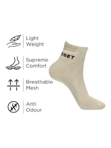 CRUSSET Men Pack of 6 Bamboo Super Soft & Odour Free Breathable Ankle Length Socks