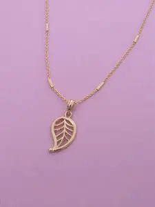 Ramdev Art Fashion Jwellery Gold-Plated Pendant With Chain