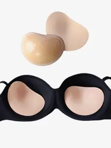 SECRETS BY ZEROKAATA Women Pack of 4 Breast Enhancer Insert Bra Pads