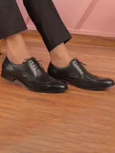 Tresmode The Shell Black Men's Derby Lace Ups