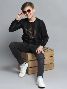 Monte Carlo Boys Printed Sweatshirt