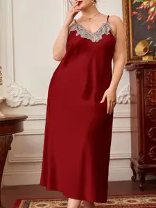 DressBerry Laced Regular Nightdress