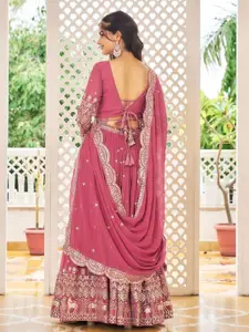 KALINI Embroidered Sequinned Ready to Wear Lehenga & Blouse With Dupatta