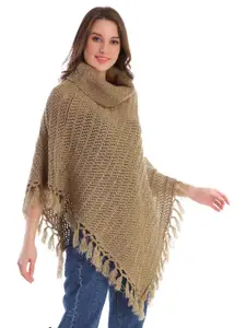JoE Hazel Women High Neck Poncho