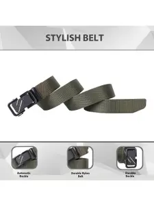Metronaut Men Textured 2 Belt
