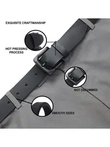 Provogue Men Leather Slim Formal Belt