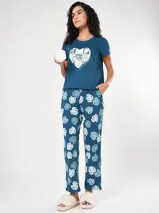 Dreamz by Pantaloons Women Printed  Relaxed  Fit Lounge Pant