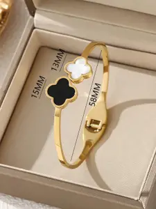 Jewels Galaxy Women Gold-Plated Charm Bracelet