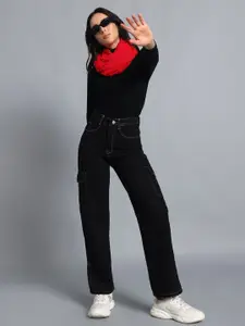 PUNK Women Self Design Scarf