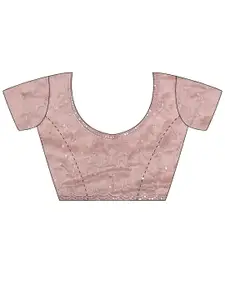 Anouk Floral Embroidered Sequinned Pure Georgette Saree