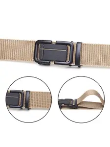 Metronaut Men Pack Of 2 Textured Belt
