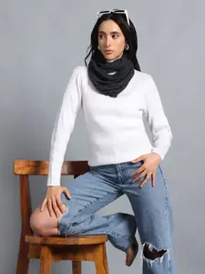 PUNK Women Acrylic Scarf