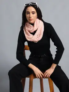 PUNK Women Self Design Scarf