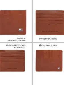 Tommy Hilfiger Men Leather Two Fold Wallet