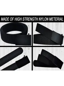 Metronaut Men Canvas Textured Belt