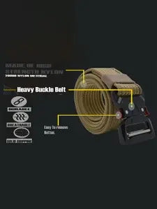 Metronaut Men Textured Belt