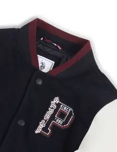 U.S. Polo Assn. Kids Boys Brand Logo Bomber Jacket