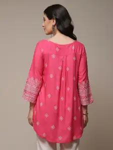 Biba Bandhani Printed Kurti