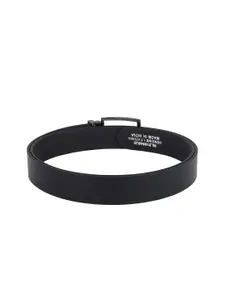 Provogue Men Textured Leather Formal Belt