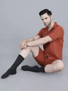 Dollar Men Pack of 3 Free Size Full Length Cotton Socks