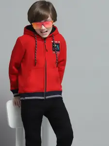 Monte Carlo Boys Printed Hooded Sweatshirt