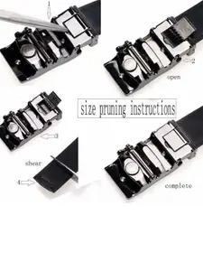 Provogue Men Textured 2 PU Belt