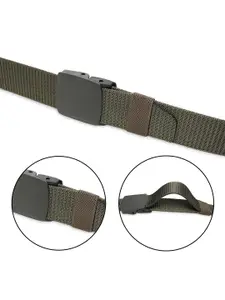 Provogue Men Pack Of 2 Textured Slider Buckle Belt