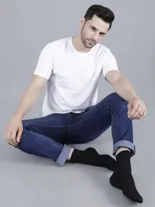 Dollar Pack of 3 Men Cotton Free Size Ankle Length Socks