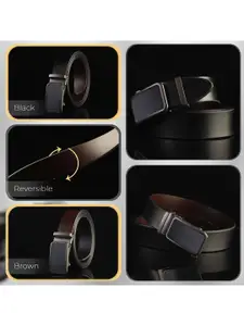 Provogue Men Leather Reversible Belt