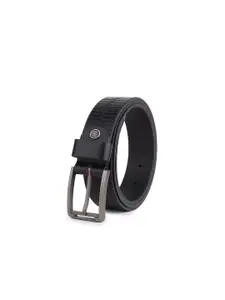 Provogue Men Textured Leather Belt