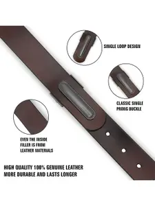 Metronaut Men Leather Belt