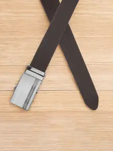 Metronaut Men Textured Leather Belt