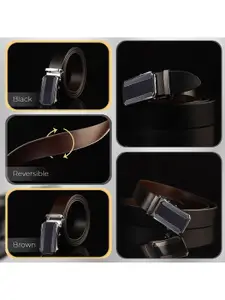 Provogue Men Leather Reversible Belt