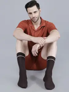 Dollar Men Pack of 5 Free Size Full Length Cotton Socks